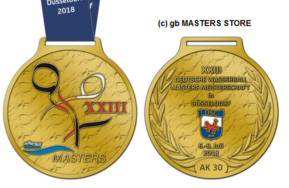 Medaille MASTERS DUS 18a